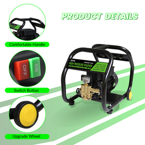 Nouvel Laveuse de Voiture Automatique à Moteur à Induction en Laiton SPS 1800W, <span class=keywords><strong>Nettoyeur</strong></span> <span class=keywords><strong>Haute</strong></span> <span class=keywords><strong>Pression</strong></span> à Eau Froide 100 Bars <span class=keywords><strong>pour</strong></span> Voitures et Camions - Product Image 6