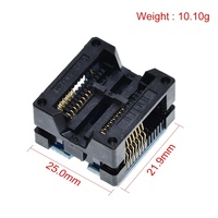 SOP16 to DIP8 kursi lebar bodi 150mil lebar 200mil 208mil 209mil 300mil Programmer SOP8 soket adaptor untuk EZP2013 CH341 A