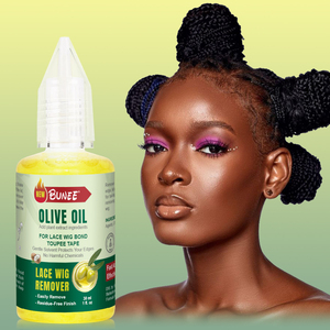 <span class=keywords><strong>Colle</strong></span> adhésive pour dentelle imperméable à forte tenue en gros, connecteurs pour dentelle capillaire avec huile d'<span class=keywords><strong>olive</strong></span> pour les outils de coiffure - Product Image 1
