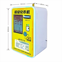Machine de dépôt de pièces de monnaie et de billets en acier inoxydable de haute qualité à prix d'usine avec garantie d'un an en anglais