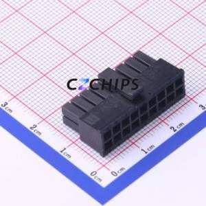 C3030HF-2x9P Housing (Wire-to-Board / Wire-to-Wire) P=3mm Connector ( Jack Structure: 2x9P )( Pitch: 3mm )( Row Spacing: 3mm ) - Product Image 1