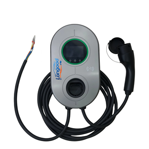 Longood Chargeur mural AC 380V 22KW 32A EV GBT/Type2 Niveau 2 avec écran 4,3 pouces, <span class=keywords><strong>Prix</strong></span> de gros, Nouveau, Chargeur rapide CE avec contrôle Wi-Fi et application - Product Image 2