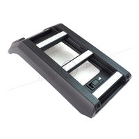 Barres de toit latérales en acier inoxydable Eurocarparts pour Defender 110/90, kit carrosserie automobile, noir argent