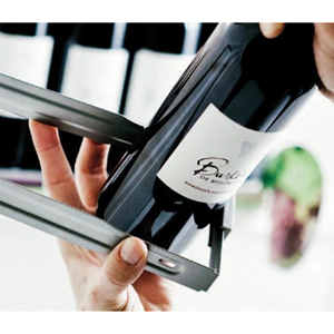 Heavy-Duty <b>Plastic</b> <b>Wine</b> <b>Bottle</b> Pusher with Strong Spring for Liquor Store Shelf Management System - Product Image 1
