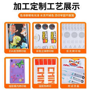 Personnalisation de patchs logo en silicone 3D avec lettrage thermocollant Hongxinquan pour vêtements, textiles de maison et articles d'habillement - Product Image 3
