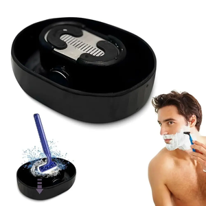 For Most <b>Head</b> <b>Razors</b> <b>Razor</b> Rinser Cleaner Save Water No Batteries Shaver Storage Rack Efficiently Plastic Shaving <b>Razor</b> Rinser - Product Image 5