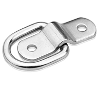 Lot de 8 boulons de fixation, anneaux en D, résistante, ancre, avec support de montage, pour charges sur