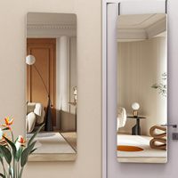 Customized Modern Large Long Full Length Body Led Illuminated Smart Mirror Hotel Bathroom Touch Screen Dressing Wall Mirror