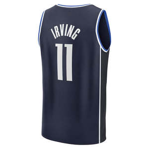 Dallas Pria # 11 Jersey Basket Kyrie Irving Bordir Pakaian Olahraga Remaja dengan Logo Edisi Kota Seragam Jahitan Musim Panas - Product Image 3