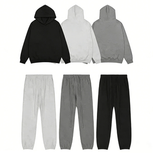 Sudadera con Capucha de 420 Gsm <span class=keywords><strong>para</strong></span> <span class=keywords><strong>Hombre</strong></span>, Conjunto de Sudadera y Pantalones Deportivos, <span class=keywords><strong>Ropa</strong></span> Urbana, Sudadera con Capucha Estilo Y2K - Product Image 1