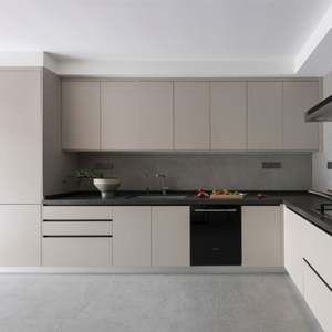 Modular City Apartment Style Lacquer Kitchen Furniture <b>Wooden</b> Kitchen <b>Cupboard</b> From Foshan Manufacturer Supplier - Product Image 6