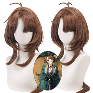 Parrucca Cosplay Zhu Shengda <span class=keywords><strong>Ritorno</strong></span> <span class=keywords><strong>al</strong></span> <span class=keywords><strong>Futuro</strong></span> 1999, Stile Bob Kakaniya e Coda di Cavallo - Product Image 1