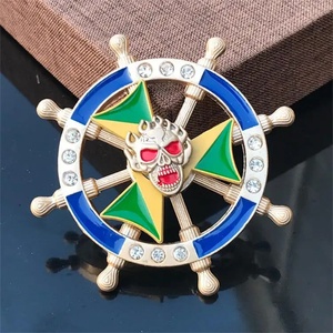 Finger Top <b>Spinner</b> Rudder Design <b>Metal</b> <b>Fidget</b> <b>Spinners</b> Toys Double Layer Fingertip Zinc Alloy Colorful Hand <b>Spinner</b> - Product Image 3