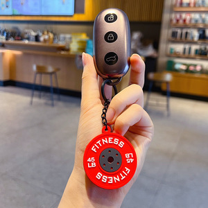 Porte-clés Mini Plaque <span class=keywords><strong>de</strong></span> Haltère Fitness 45LB <span class=keywords><strong>pour</strong></span> Amateurs <span class=keywords><strong>de</strong></span> Gym, Fans <span class=keywords><strong>de</strong></span> Sport, Pendentif <span class=keywords><strong>de</strong></span> Sac, Accessoires <span class=keywords><strong>de</strong></span> Clés <span class=keywords><strong>de</strong></span> Voiture - Product Image 4