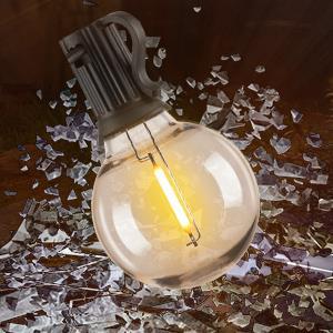 <span class=keywords><strong>Guirnalda</strong></span> de <span class=keywords><strong>luces</strong></span> para exteriores, bombillas G40 transparentes de 25 pies, para Patio <span class=keywords><strong>guirnalda</strong></span> de <span class=keywords><strong>luces</strong></span>, decoración de bodas y calles - Product Image 6