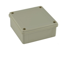 กล่องกันน้ำพลาสติก ABS มาตรฐาน IP65 รุ่น 11-108/11-108T ขนาด 144x144x60 มม. - Product Image 1
