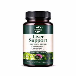 Complément Alimentaire OEM Marque Blanche : Capsules de Soutien Hépatique au Chardon-Marie, Complexe de Choline, Zinc, Artichaut et Racine de Pissenlit - Product Image 1
