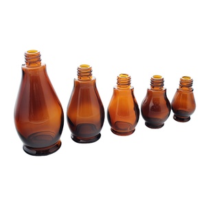 Sang Trọng <span class=keywords><strong>50</strong></span> <span class=keywords><strong>Ml</strong></span> Màu Nâu Thủy Tinh Nhỏ Giọt Chai Gradient Màu Trẻ em Mờ Màu Xanh Với Bằng Chứng Giả mạo <span class=keywords><strong>Cap</strong></span> Dập Nóng Bề Mặt - Product Image 4