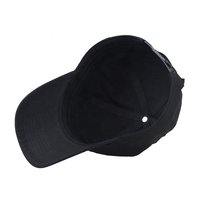 Topi Baseball 5 Panel Model Lengkung Terlaris dengan Label Kulit 100% Katun Biasa