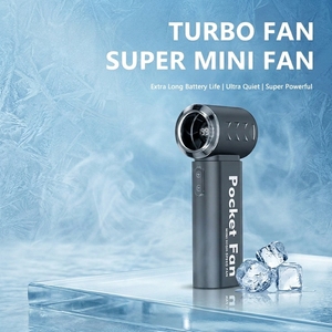 Ventilateur portable mini-ventilateur de poche avec lumière, idéal pour l'été – Attrayant et pratique - Product Image 1