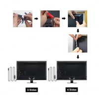 Guirnaldas de Luces LED RGB USB 5V AIPIN Epistar con Control por Aplicación WS2812B, Clasificación IP33 y Regulables para Uso Residencial