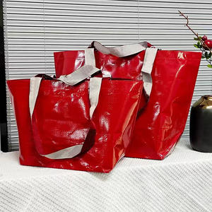 Bolsas de Almacenamiento de Lona Laminada de PP Reutilizables con Logotipo Personalizado, al por Mayor, Baratas, Bajo MOQ, con Logotipo Impreso Personalizado, Duraderas - Product Image 2