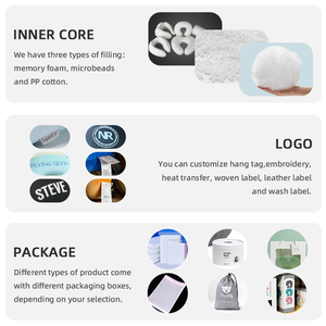 การออกแบบใหม่ที่กำหนดเองพอง U หมอนคอสำหรับการเดินทางส่วนที่เหลือที่บ้าน - Product Image 6