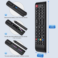 Nouvelle télécommande TV Télécommande de remplacement pour Smart TV BN59-01175N pour Samsung TV LED 3D Universelle