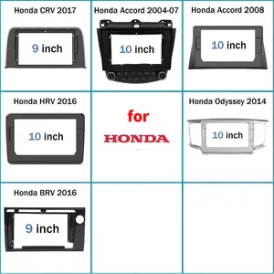 Pemutar DVD Mobil Universal, Pemutar Radio Stereo Mobil dengan Bingkai Gps, Panel Video Mobil Android Universal