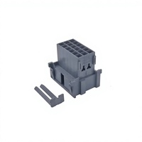 Boîtier de connecteur mâle 1-967629-1, pas de 5 mm, pour câble automobile, prise de signal d'alimentation, gris