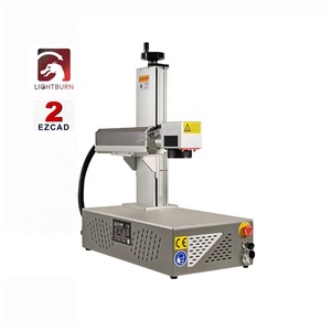 Nueva Máquina de Marcado Láser de Fibra, Grabadora de Placas de Identificación para Perros, Joyería, Identificadores Metálicos, Máquina de Grabado Láser Portátil Mini Refrigerada por Agua - Product Image 1