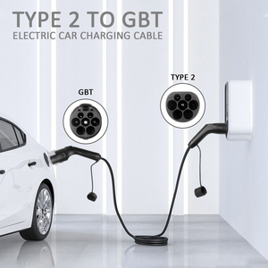 สายชาร์จรถยนต์ไฟฟ้า EU ไปยังจีน แบบ Type 2 เป็น GB/T <span class=keywords><strong>32A</strong></span> 7KW 22KW สีขาว กันน้ำ ทนทาน - Product Image 4