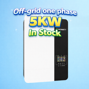 Growwat อินเวอร์เตอร์พลังงานแสงอาทิตย์อินเวอร์เตอร์ออฟกริด5KW เฟสเดียวอินเวอร์เตอร์ไฮบริด growwat 5000W - Product Image 6