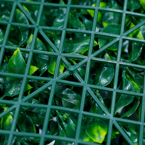 Mur végétal décoratif pour jardin, clôture en herbe synthétique, feuillage vert, plantes artificielles pour la décoration murale - Product Image 6