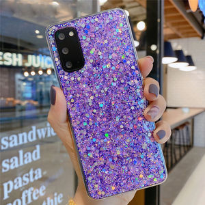 เคสโทรศัพท์แบบมีกลิตเตอร์สำหรับ Xiaomi CC9E Note 10 8 SE A3 Lite Redmi Note 9 Pro Max 7 6 5 <span class=keywords><strong>Plus</strong></span>  ฝาหลังซิลิโคนนิ่มแบบมีประกาย - Product Image 4