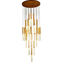 Lustres en cristal Fluo ODM/OEM en métal et cristal, haute performance et excellent rapport qualité-prix, pour escalier