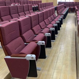 Chaises d'auditorium avec tablettes d'écriture ergonomiques pour salles de conférence, salles de cours, salles de théâtre et mobilier scolaire - Product Image 2
