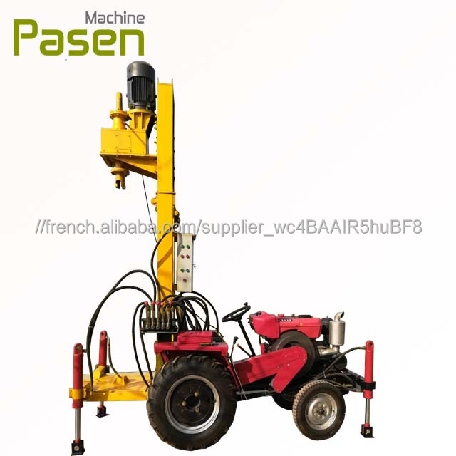 Haute qualité plate-forme de forage de puits d'eau machines équipement de puits d'eau de forage rotatif machine