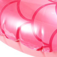 Bouée de natation sirène gonflable en PVC personnalisée, tubes de bain mignons, flotteurs de piscine pour enfants, pour jeux aquatiques en famille en extérieur dans la cour