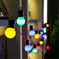Guirnalda de Luces LED RGBW para Exteriores, IP68, para Decoración de Patio, Fiestas, Bodas, Navidad, Luces de Cadena, Luces Puntuales, Alto CRI 90