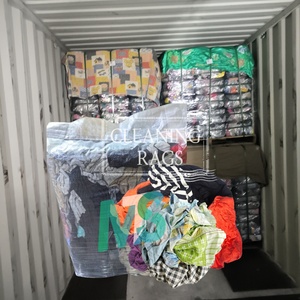 ผ้าเช็ดทำความสะอาดอุตสาหกรรมแบบกำหนดเองได้ แพ็ค 10 กก. ผ้าฝ้ายสี ซึมซับน้ำมันได้ดีเยี่ยม - Product Image 1