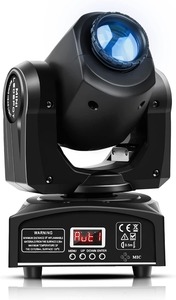 Mini <span class=keywords><strong>Lyre</strong></span> DMX à tête mobile 90W, Effet Lumière DJ Bee Eyes, Lampe Mobile 6x15W <span class=keywords><strong>LED</strong></span> RGBW pour Mariage, Bar, Club, Fête - Product Image 2
