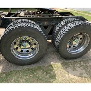 Kit Combo de couvre-roue d'essieu chromé pour Semi-camion avec <span class=keywords><strong>cache</strong></span>-écrou fileté de 33mm - Product Image 6