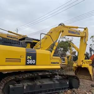 Máquina de gran rendimiento usada KOMATSU PC360 Excavadora sobre orugas Solución fiable para tareas de movimiento de tierras eficientes y precisas - Product Image 1