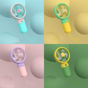 Ventilateur portable de bureau et d'extérieur, mini-ventilateur à main rechargeable par USB, ventilateur de poche Fée des fleurs - Product Image 5