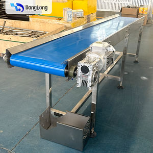 Fabricant de convoyeur Convoyeur à bande en PVC avec cadre en acier inoxydable pour ligne de convoyeur de production - Product Image 3