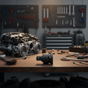 Adaptador de llave de vaso FG 628 AD1 para ajuste de sincronización del motor - Product Image 3