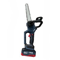 Scie à chaîne sans balais pour la maison Outils de jardinage Machine à couper le bois Scie à chaîne sans balais 108Vf à batterie au lithium