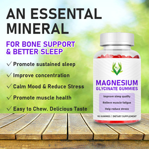Hot Selling Magnesium Glycinate Gummies Dietary Supplement Improve Sleep Quality and Promote Muscle Health for Adult - Product Image 4