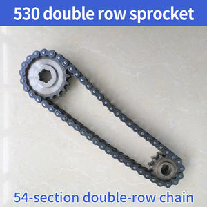 เฟืองโซ่แบบสองแถว รุ่น 530 <span class=keywords><strong>ส</strong></span>ำหรับมอเตอร์แปรงถ่าน แกนล้อหลัง อุปกรณ์เ<span class=keywords><strong>ส</strong></span>ริมสำหรับรถสามล้อไฟฟ้า<span class=keywords><strong>ส</strong></span>ำหรับงานก่อสร้าง - Product Image 3